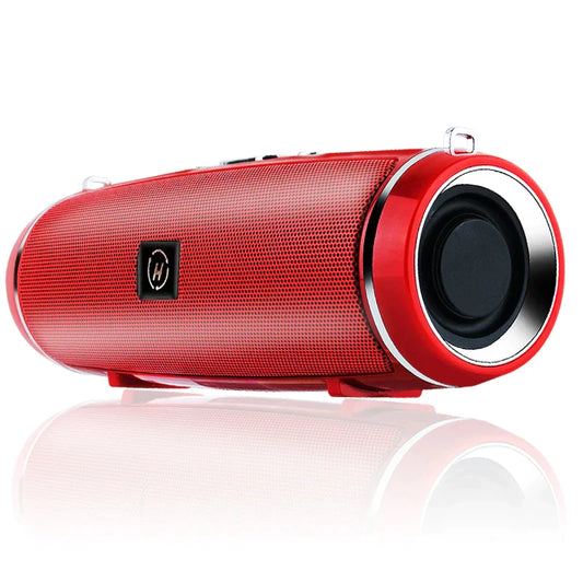 Bluetooth 5.1 Wireless Waterproof Outdoor Stereo Speaker with Enhanced Bass and USB/TF Connectivity